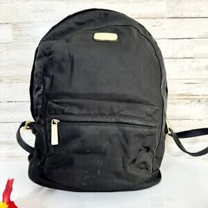 Michael Kors Women Black Nylon Jet Set Travel Large Backpack